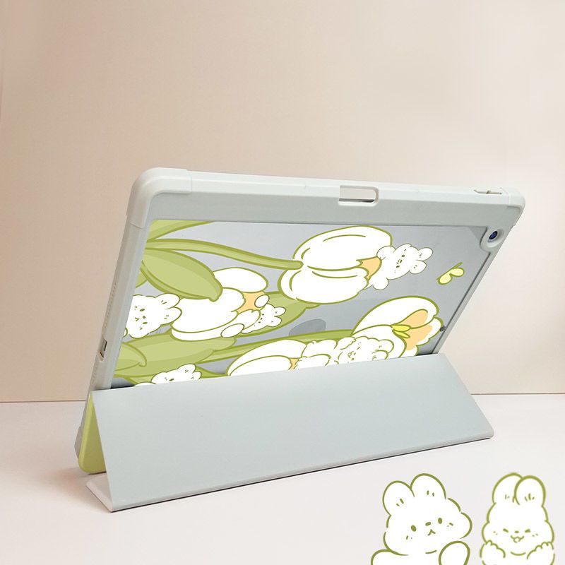 Ốp Máy Tính Bảng Bằng Acrylic Có Ngăn Đựng Bút Cho iPad gen 9 iPad gen 10 2022 iPad 2021 Pro 11 2019 2020 10.2