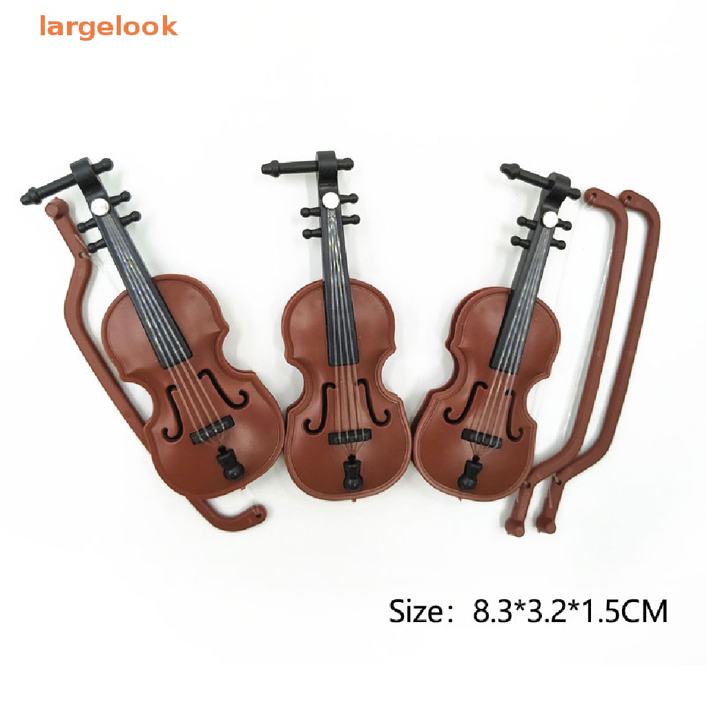 Đàn Violin Mini Tỉ Lệ 1 / 12 Dùng Trang Trí Nhà Búp Bê