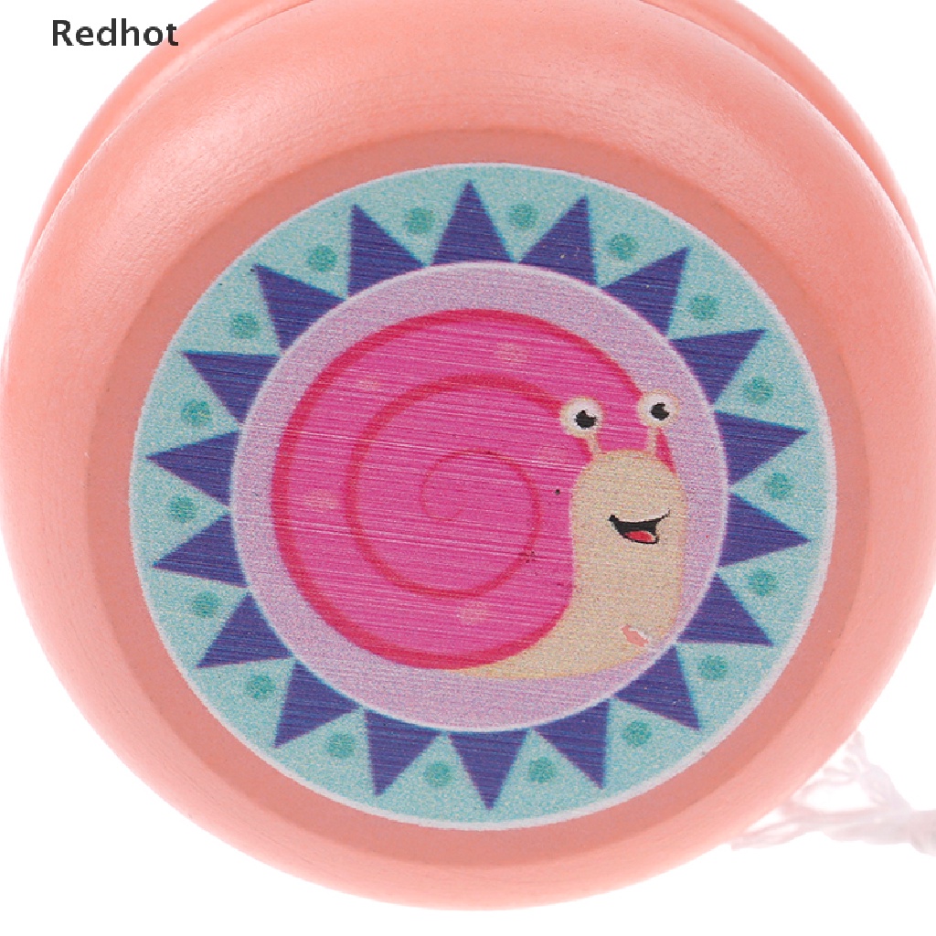 Đồ Chơi Yoyo Bằng Gỗ In Họa Tiết Động Vật Dễ Thương Cho Bé