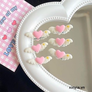 🌺Kẹp Tóc Đôi Cánh Trái Tim Siêu Dễ Thương
