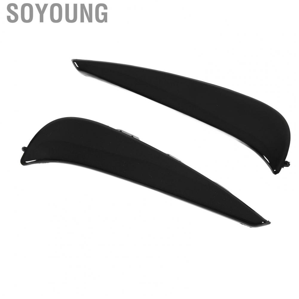 Soyoung Fog Lamp Cover Vent Trim  206 885 2902 Light Grille Impact Resistant Exterior Decoration Fadeproof for Car