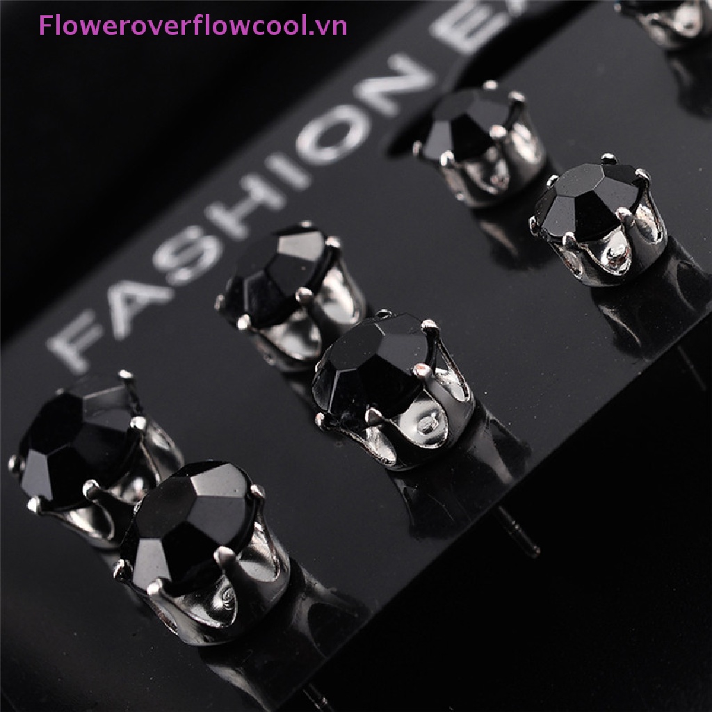 6 / 12 Đôi Bông Tai Thời Trang Nữ Tính