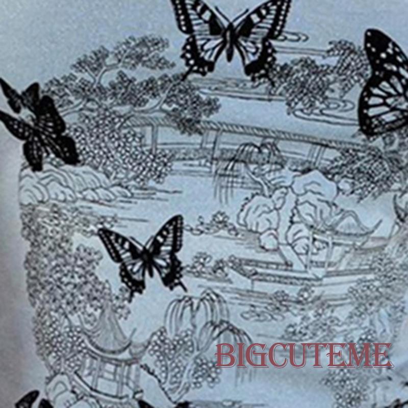 Áo Ống Ngắn Không Tay Phối Ren Hình Bướm Phong Cách Đường Phố Dành Cho Nữ