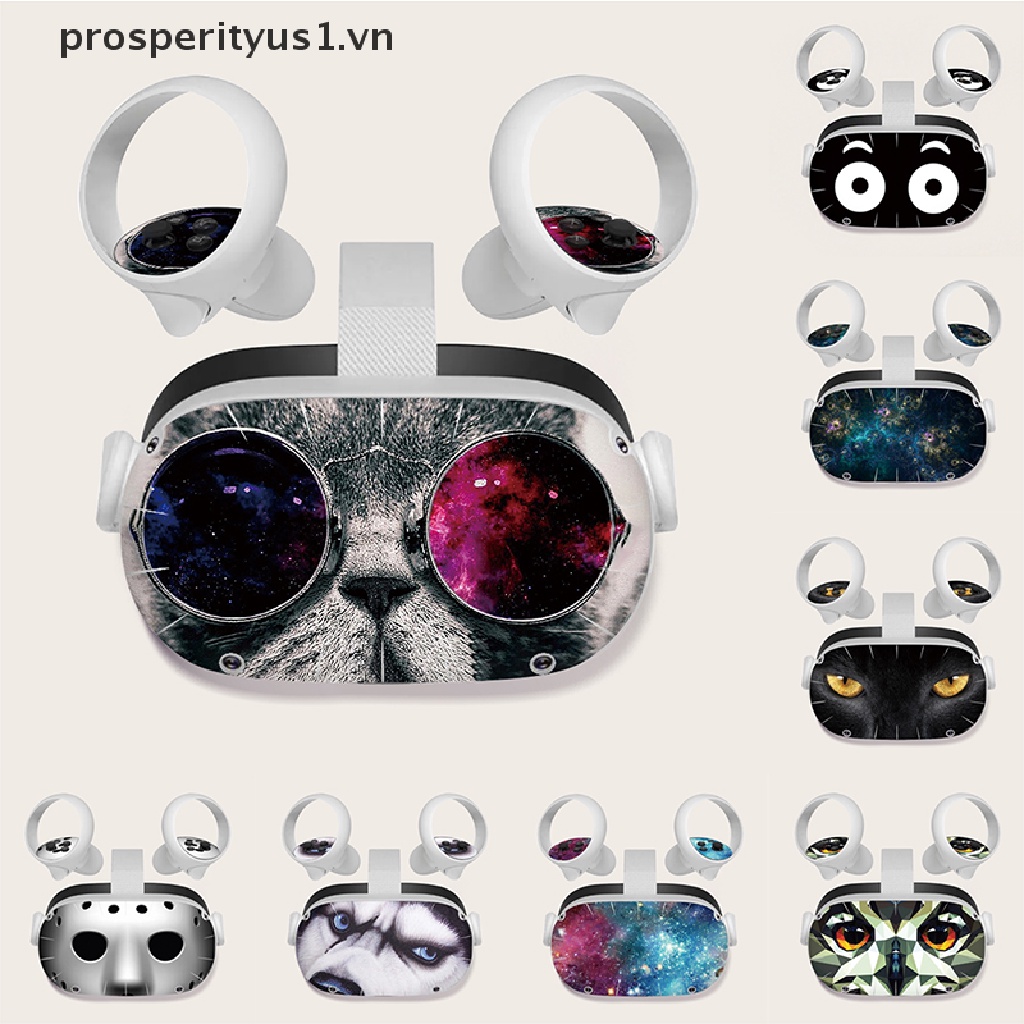 Sticker Dán Trang Trí Cho Kính Thực Tế Ảo Oculus Quest 2 prosperityus1