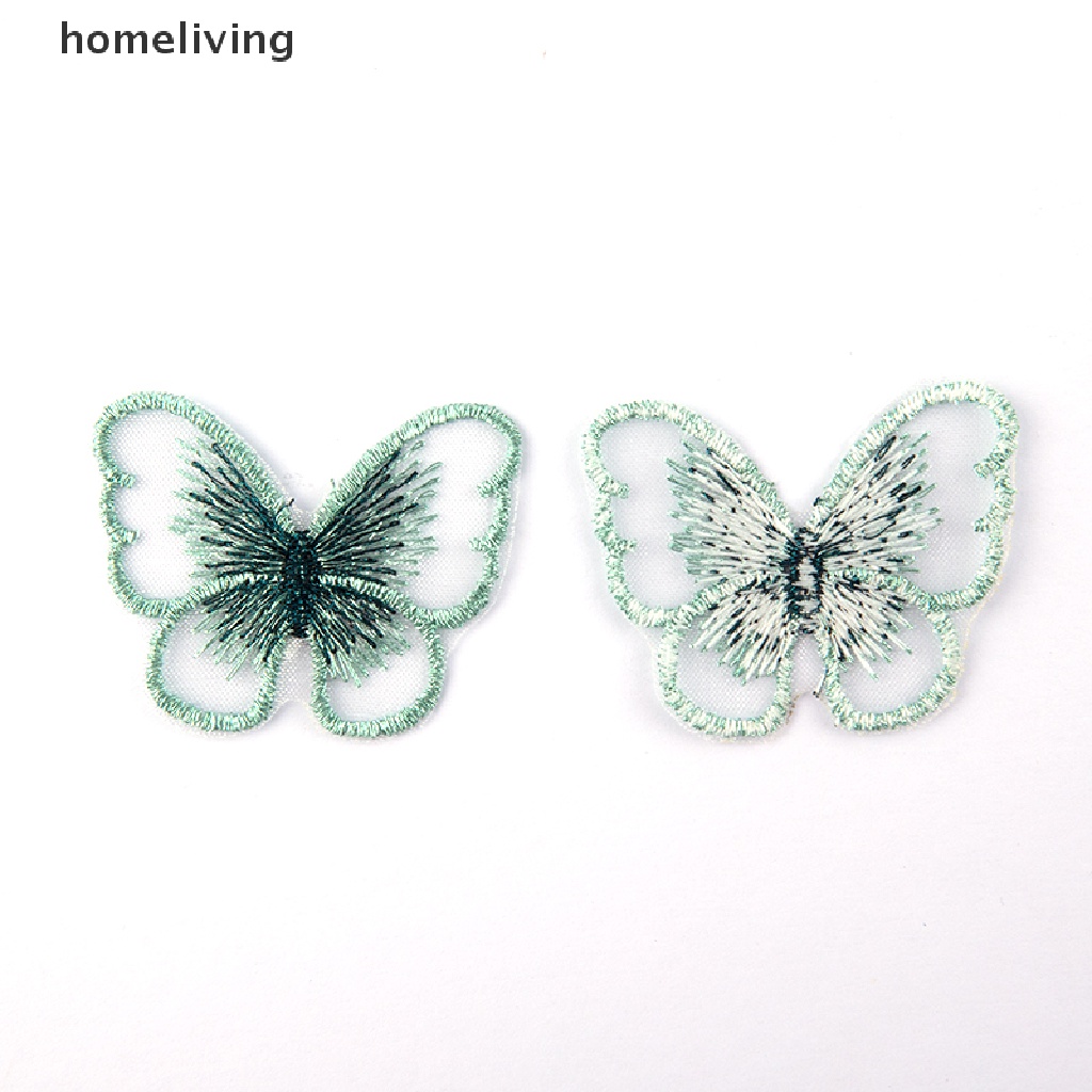 Set 10 Miếng Vá Quần Áo Hình Bướm DIY