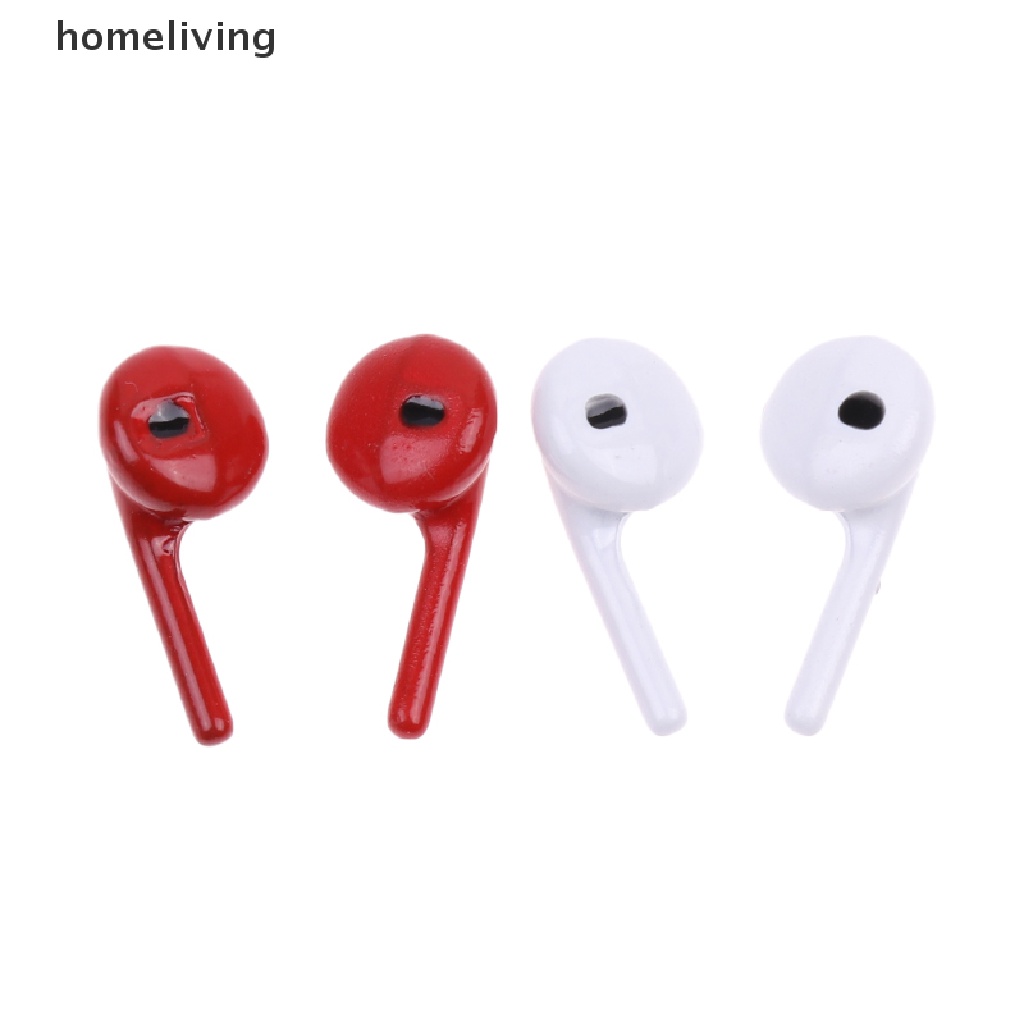 Mô Hình Tai Nghe Bluetooth Trang Trí Nhà Búp Bê Cho Điện Thoại