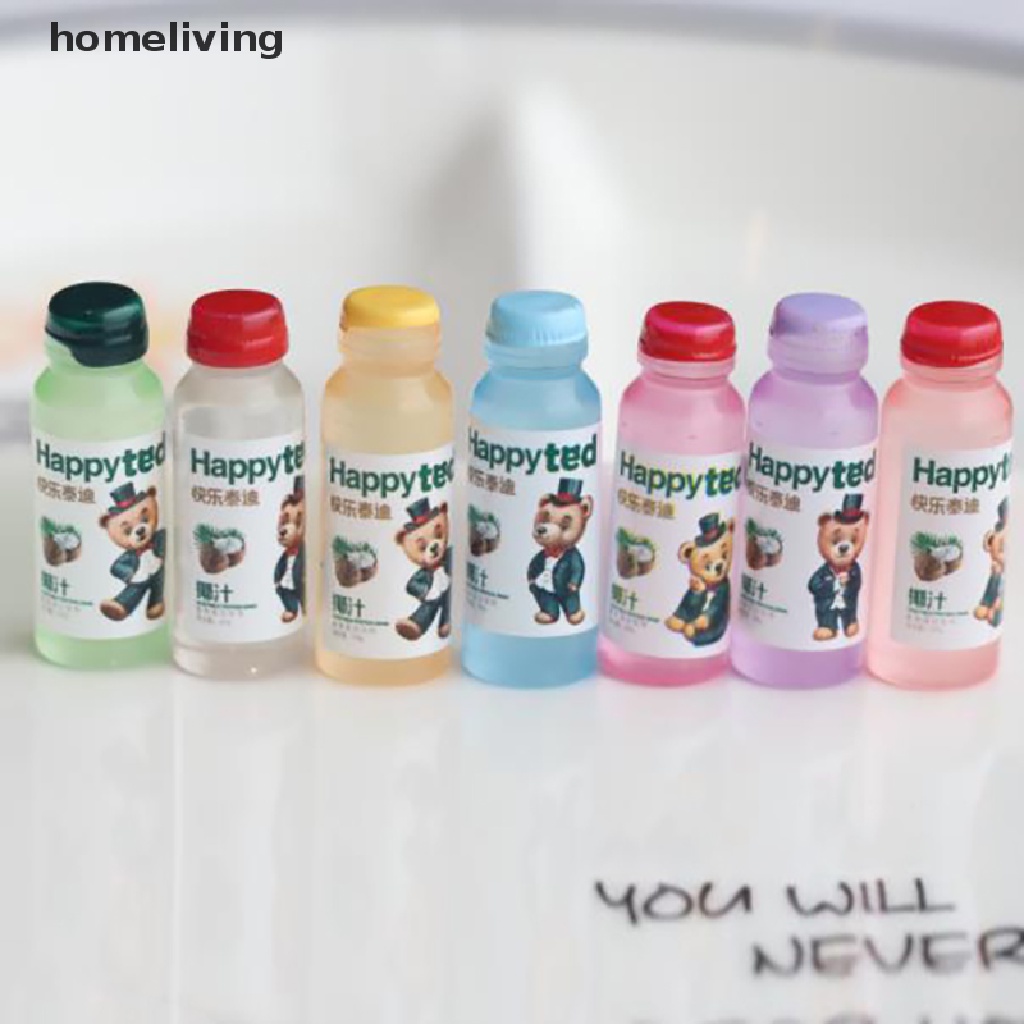 Bộ 10 Bình Nước Nhựa Mini Màu Sắc Ngẫu Nhiên