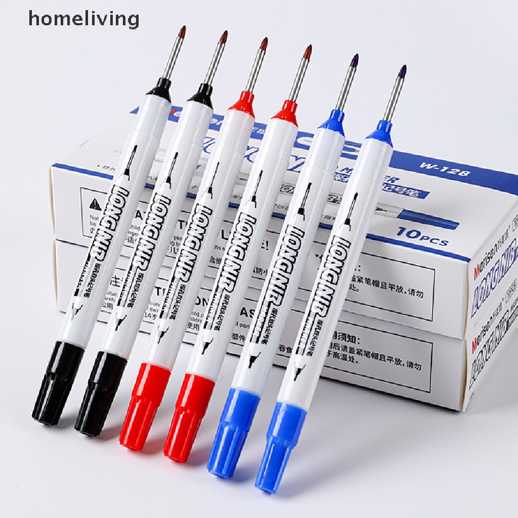 Bút Đánh Dấu Hai Đầu Lỗ Sâu Bằng Kim Loại 20mm Dành Cho Làm Gỗ / Phòng Tắm