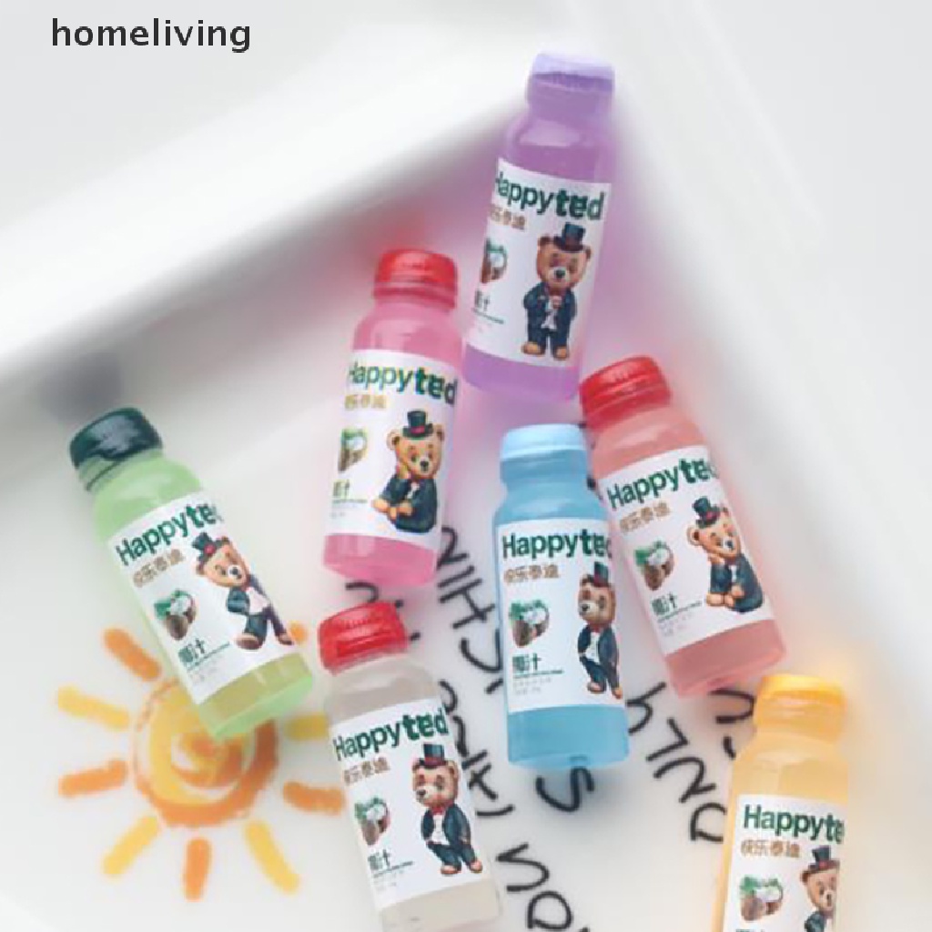 Bộ 10 Bình Nước Nhựa Mini Màu Sắc Ngẫu Nhiên