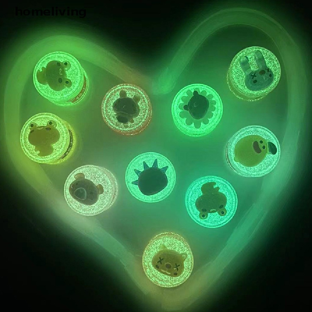 Bộ 2 Mô Hình Mèo Dạ Quang Trang Trí Tiểu Cảnh DIY