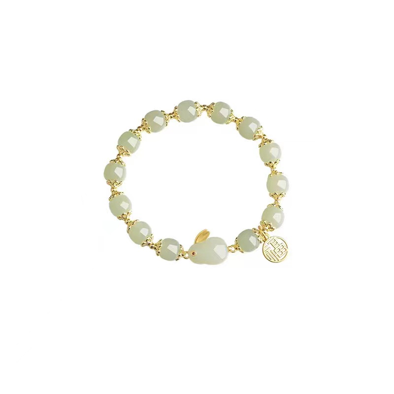 Vòng Tay Ngọc Bích Phong Cách Trung Hoa Thời Trang Cho Nữ