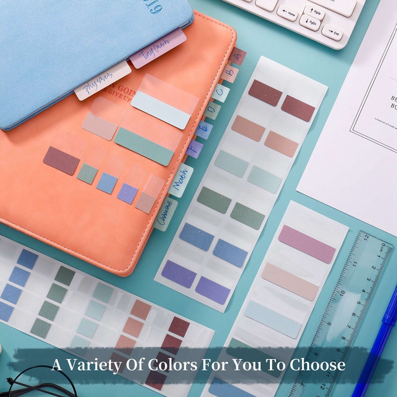 Margot3 Nhãn Dán Dạ Quang index Cổ Điển Trang Trí Sách Mạnh Mẽ