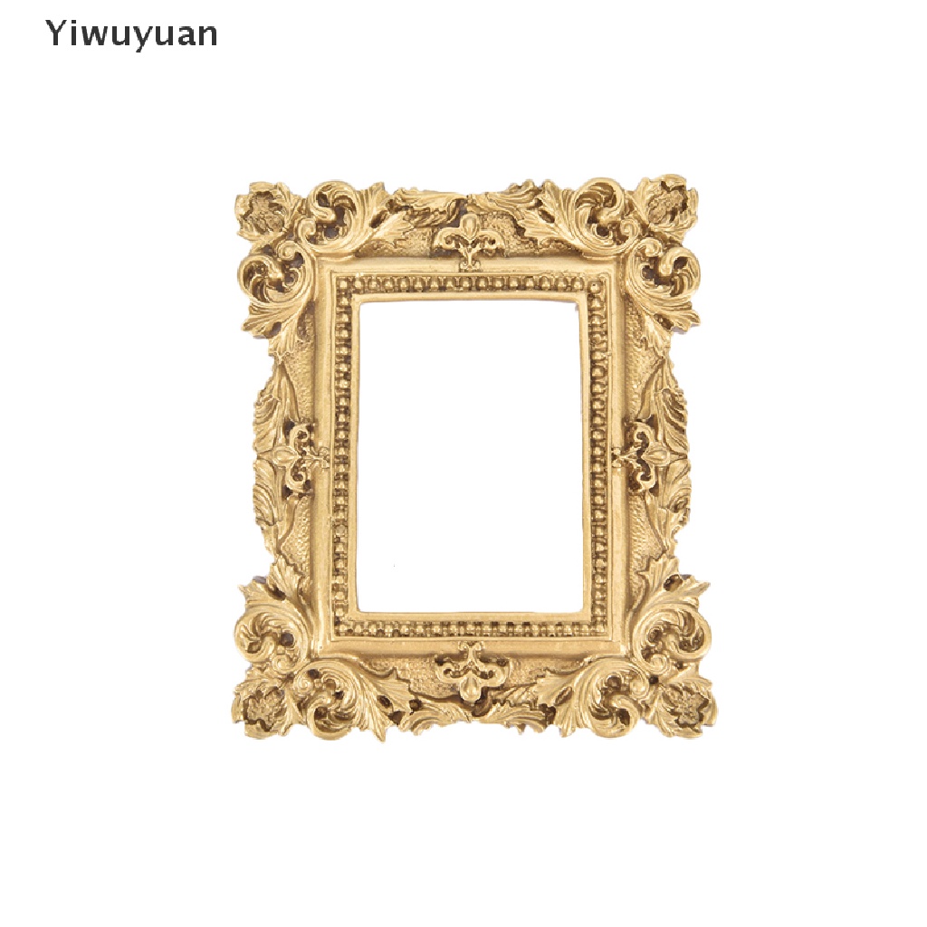 < Yiwuyuan > Khung Ảnh Kim Loại Trưng Bày Móng Tay Giả Thiết Kế Không Đều Kiểu Retro Mới