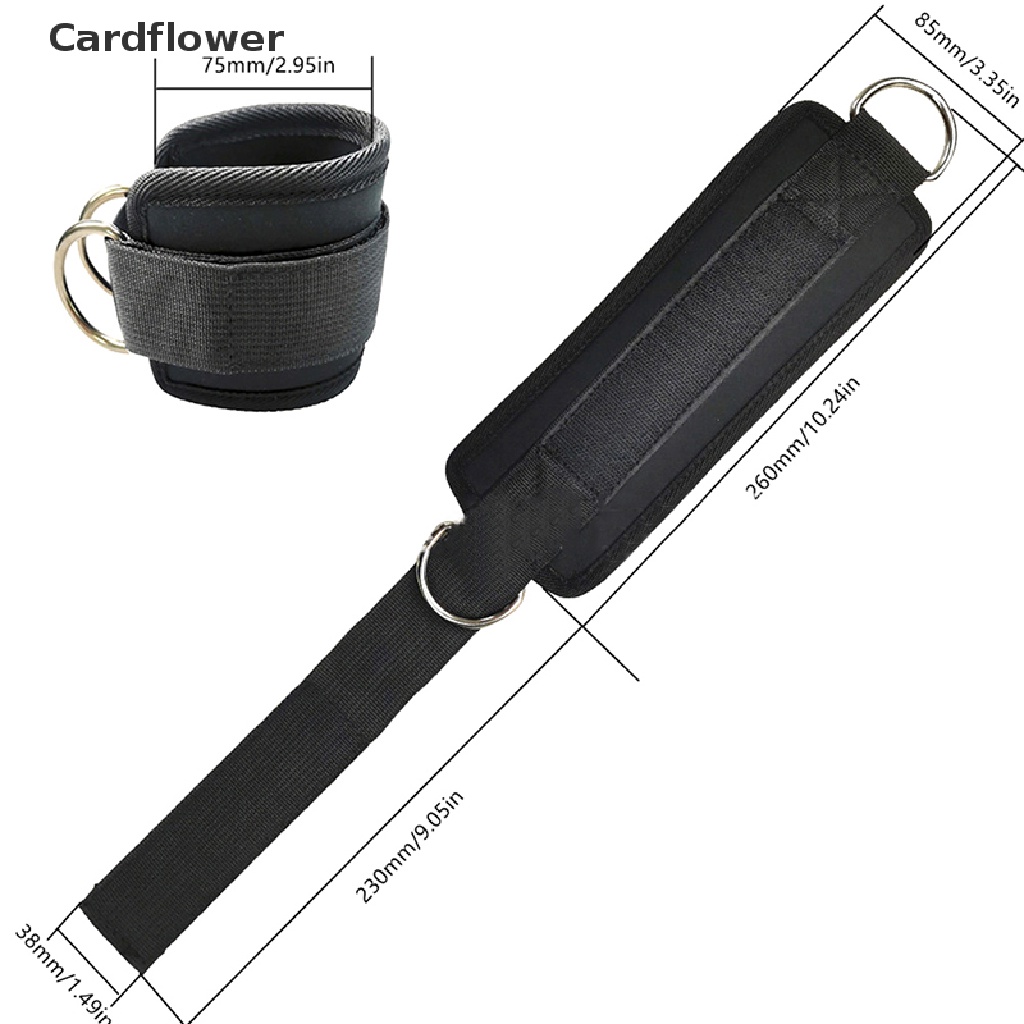 1 Túi Đai Quấn Mắt Cá Chân Tập Thể Dục Có Thể Điều Chỉnh Vòng Chữ D