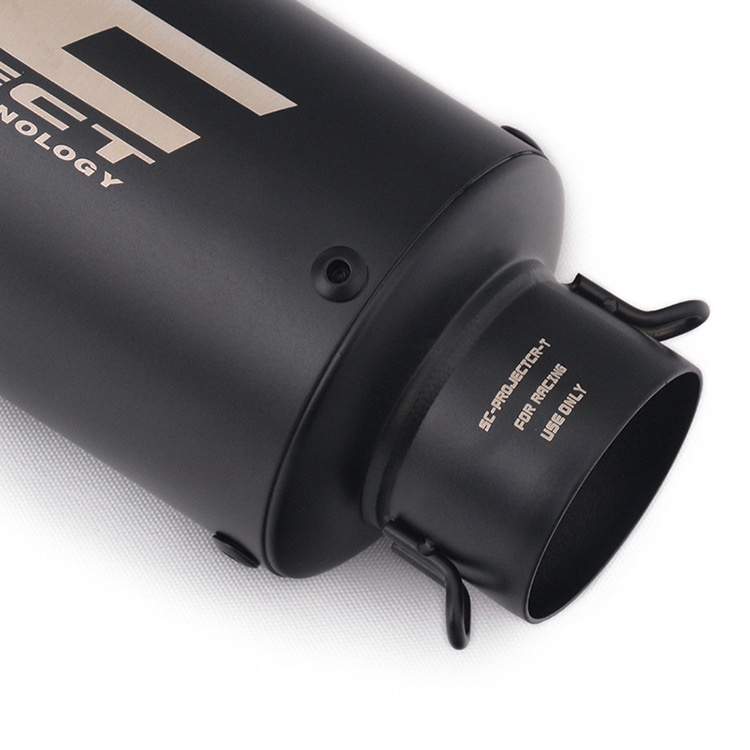 Ống Pô Xả Khí 51mm 60mm SC Chuyên Dụng Cho Xe Mô Tô