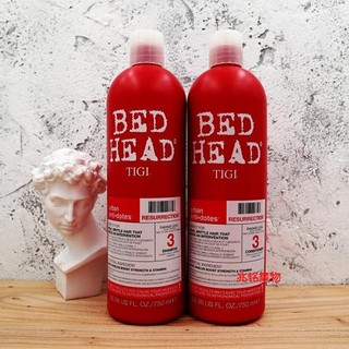 Tigi bed head đỏ - cặp dầu gội + xả phục hồi hư tổn - 2 chai 750ml chuẩn chính hãng