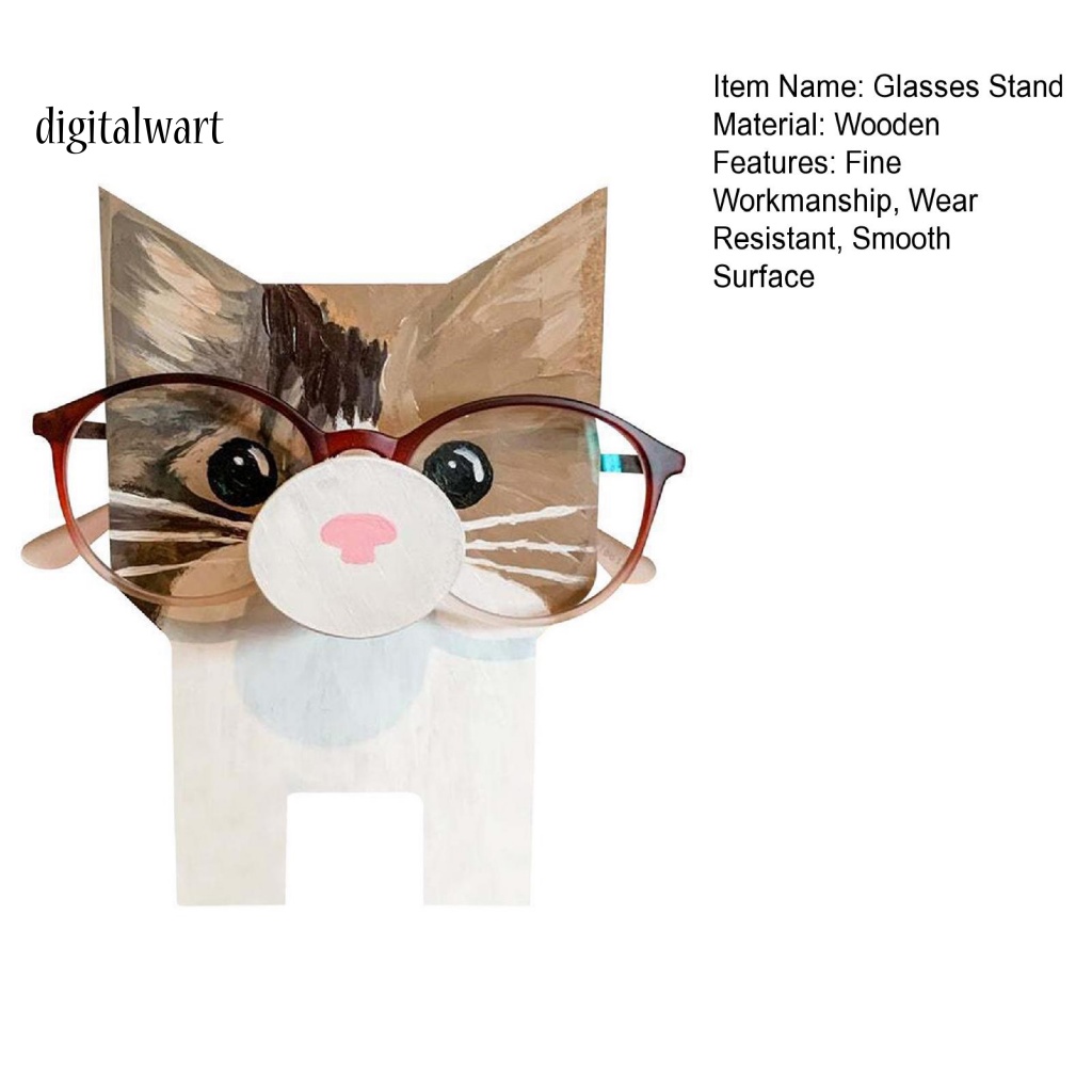 Kỹ Thuật Số| Giá Đỡ Trưng Bày Mắt Kính Chống Trầy Xước Cho Thú Cưng Chó Mèo Gấu Trúc