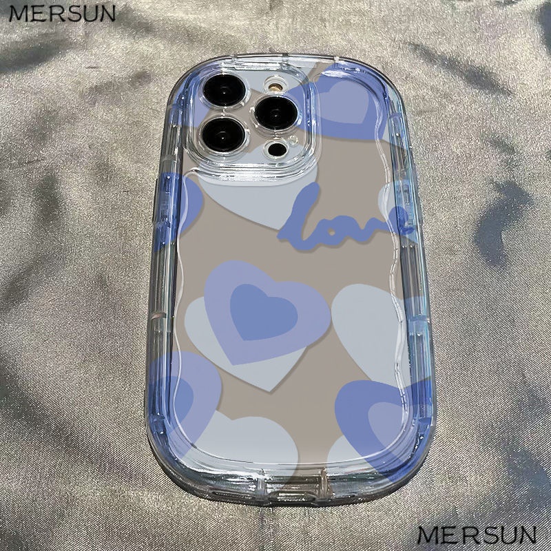 ✅Ốp Điện Thoại Mềm Trong Suốt Chống Sốc In Hình Trái Tim 12 Trái Tim Cho Iphone 8p / 14 11 7promax 13 / xr