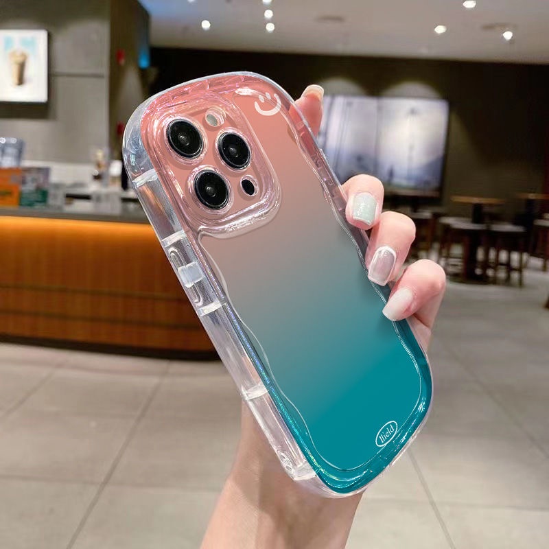 ✅Ốp Điện Thoại Mềm Trong Suốt Chống Sốc In Hình Mặt Cười Cho Iphone 118p / xs12 Xs13 14Promax Xr / 7