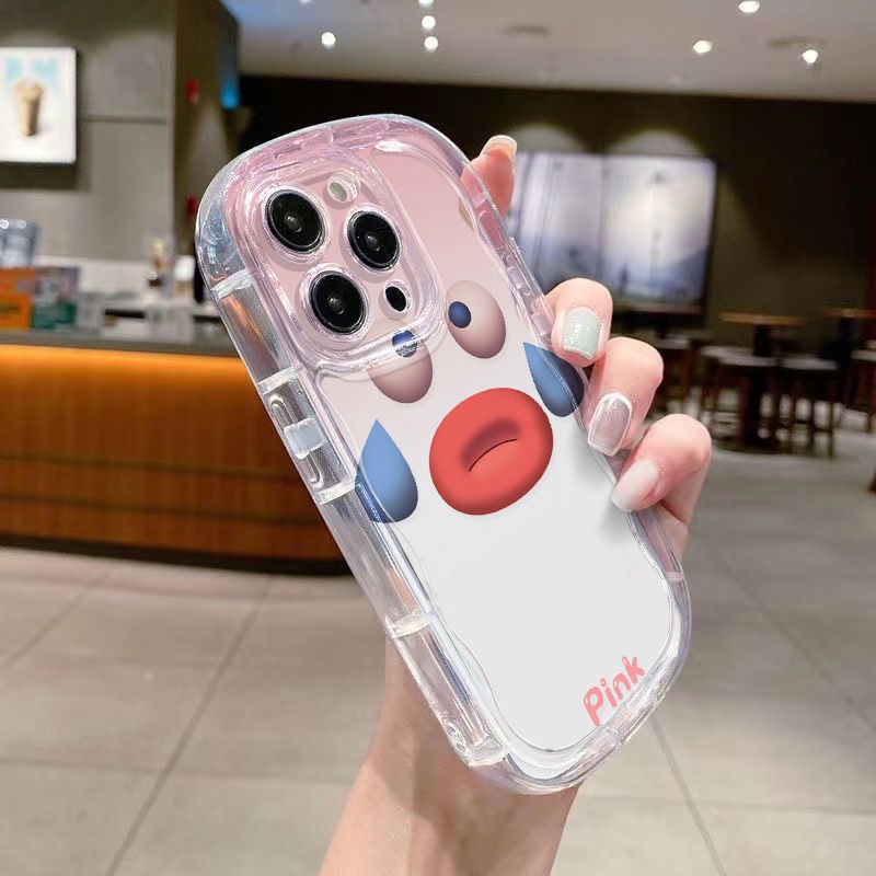 ✅Ốp Điện Thoại Mềm Trong Suốt Chống Sốc Màu Hồng / Trắng Đơn Giản Cho Iphone xs promax7 / 13 xr8piPhone1411 12