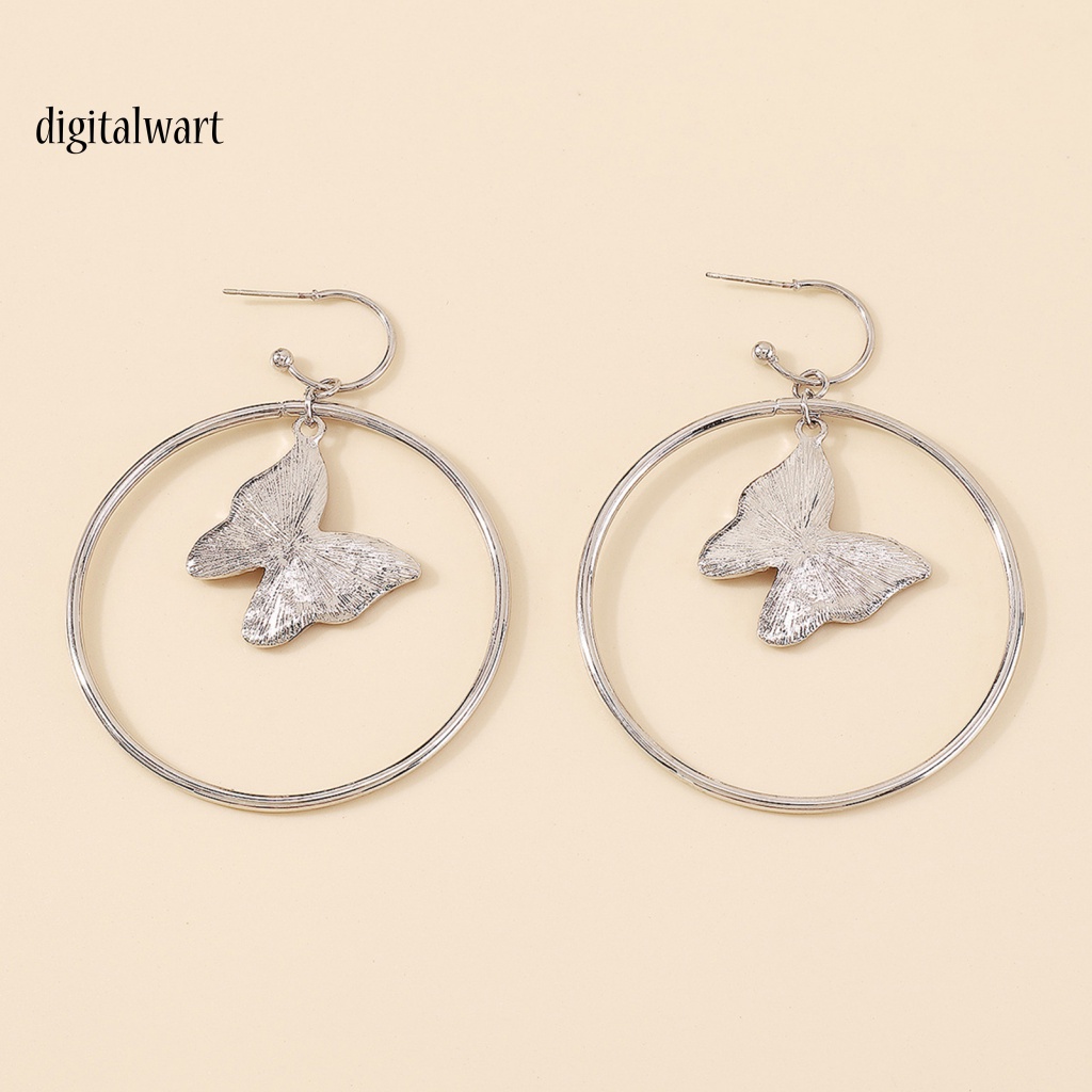 Kỹ Thuật Số| 1 Đôi Bông Tai Hình Học Lớn Dát Đá Lấp Lánh Thời Trang Dự Tiệc Cho Nữ