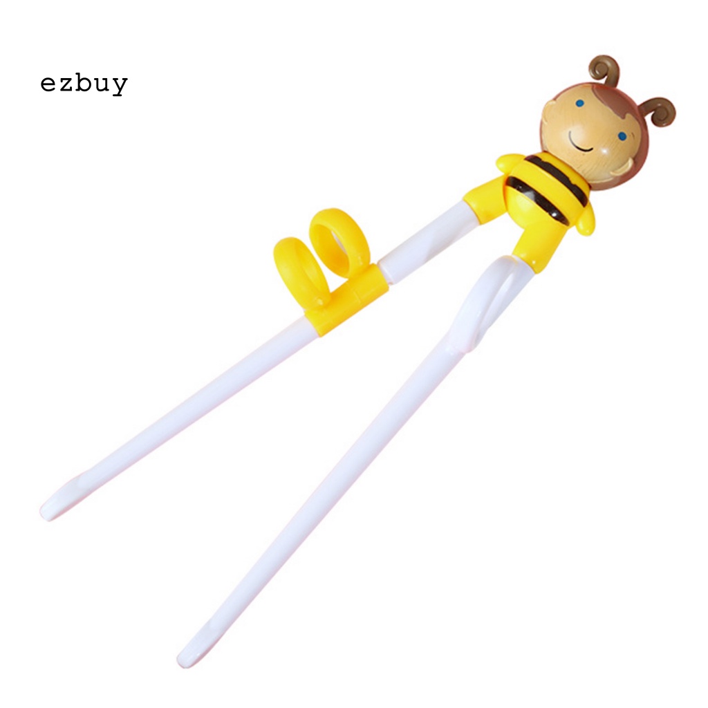 1 Đôi Đũa Tập Ăn Bằng ABS Không BPA Chịu Nhiệt In Hoạt Hình Dễ Thương Cho Bé