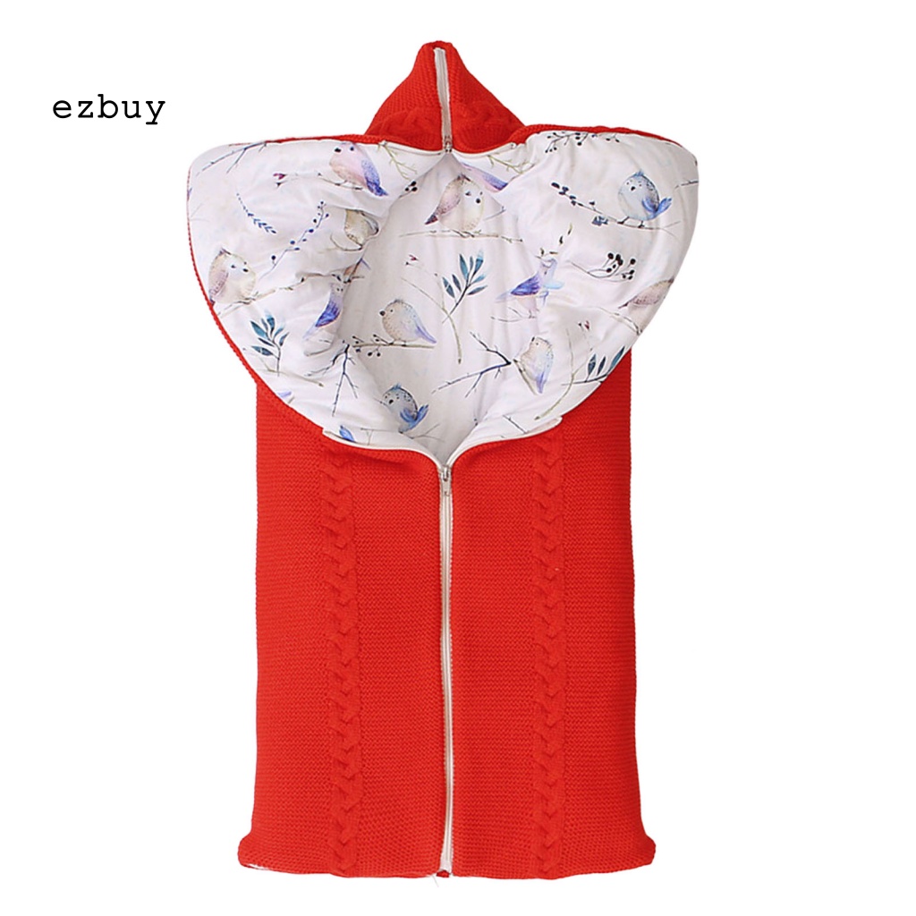 Túi Ngủ Giữ Ấm Mùa Đông Thiết Kế Kiểu Phong Thư 3 Dây Kéo Họa Tiết Hoạt Hình Cho Bé