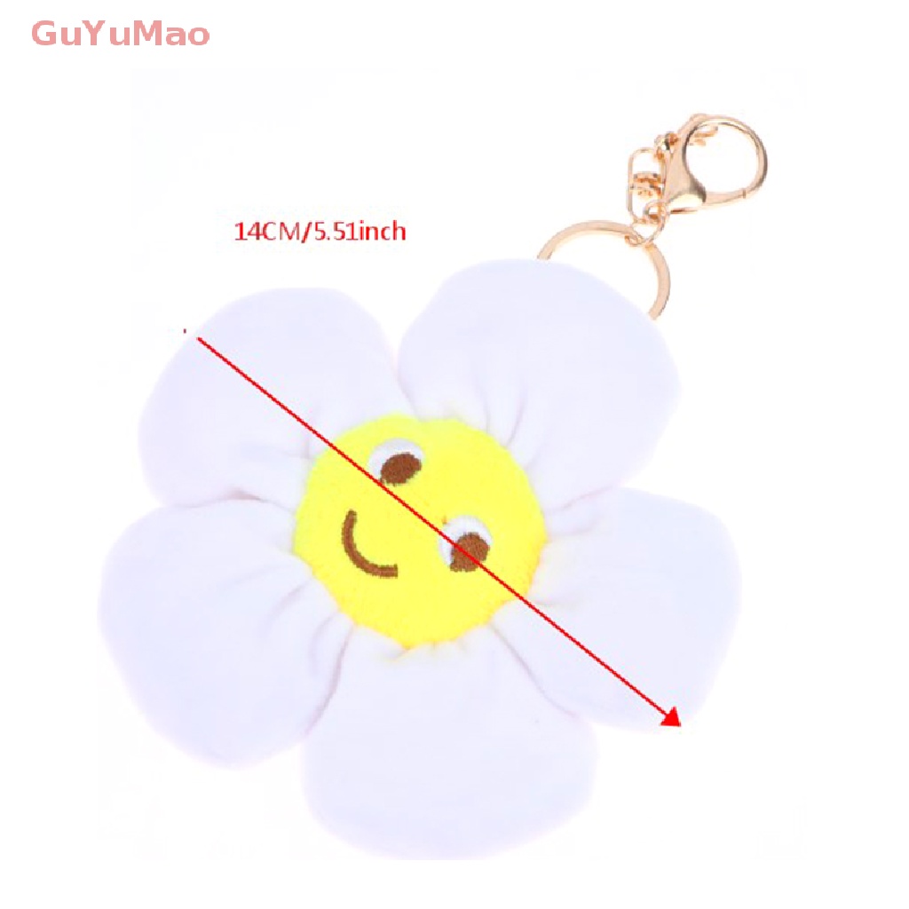 [cxGUYU] Móc Khóa Hình Hoa Hướng Dương Nhồi Bông Xinh Xắn Mới