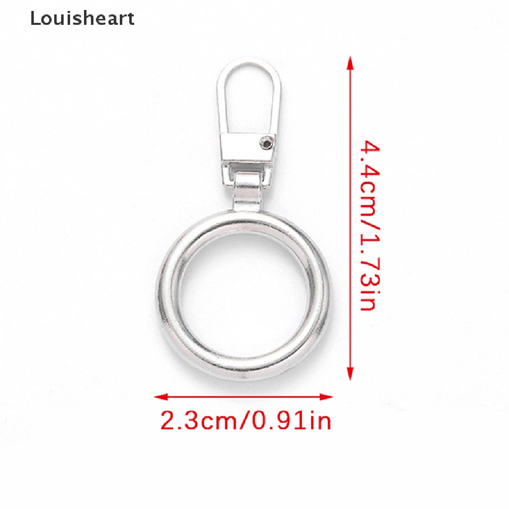 Bộ 5 Dụng Cụ Kéo Khóa Thay Thế Bằng Kim Loại Có Thể Tháo Rời Louisheart TFG