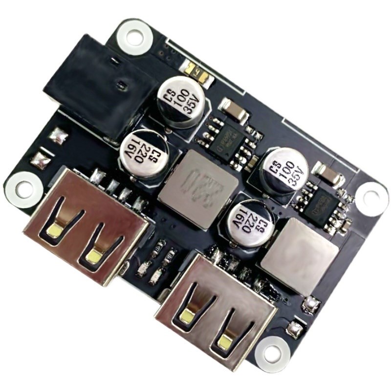 Mô-đun Sạc Nhanh usb Kép 6-30v12v24v Sang qc3.0 huawei fcp Sạc Điện Thoại Trên Ô Tô