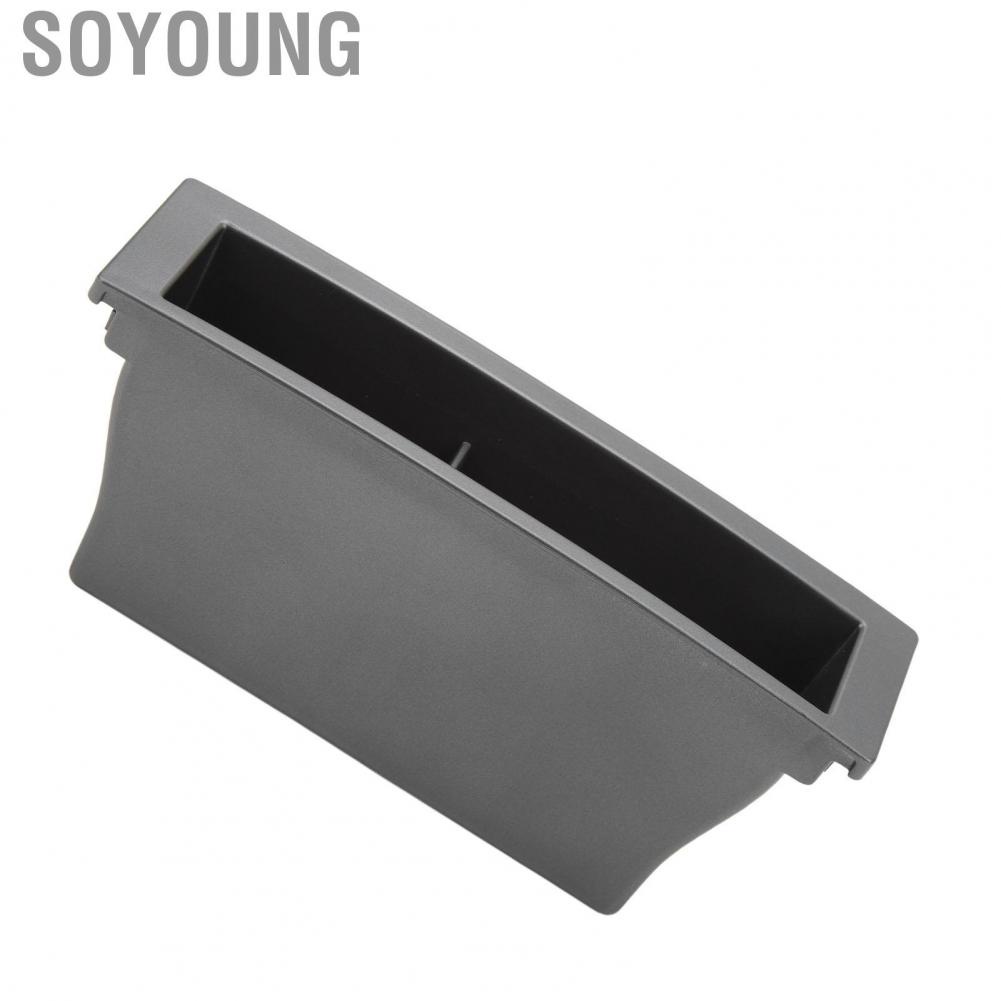 Soyoung Center Console Organizer Box  Durable Space Utilization Armrest Storage Convenient for Model 3