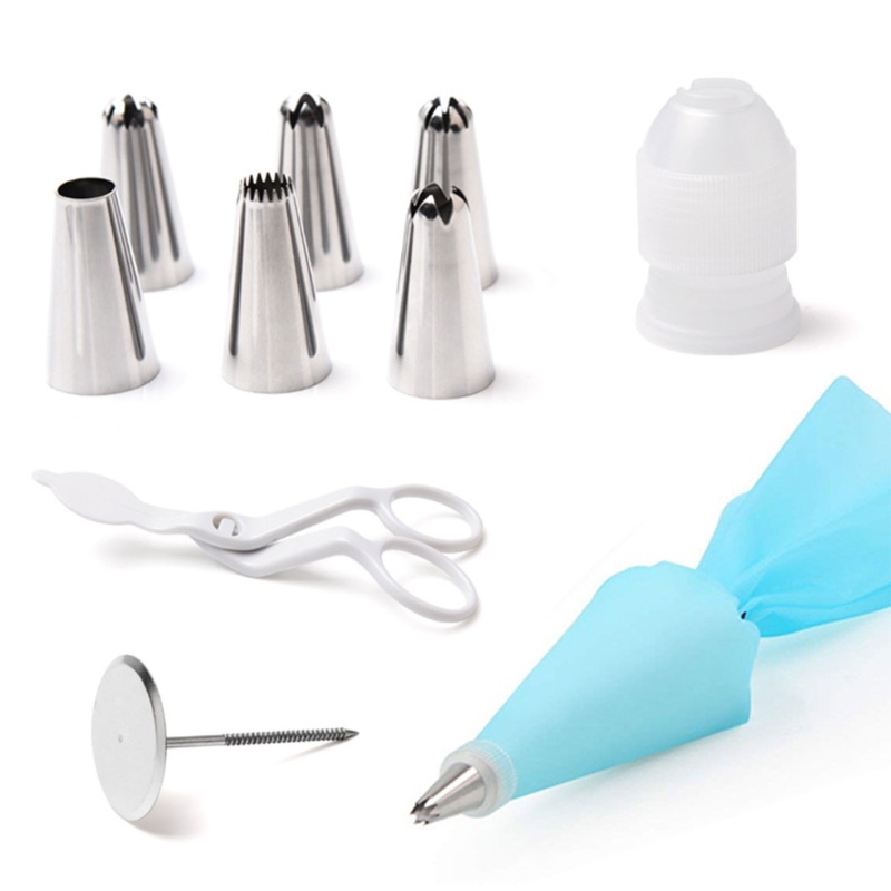 Set 10 Túi Bắt Bông Kem Trang Trí Bánh Sử Dụng Nhiều Lần Tiện Lợi