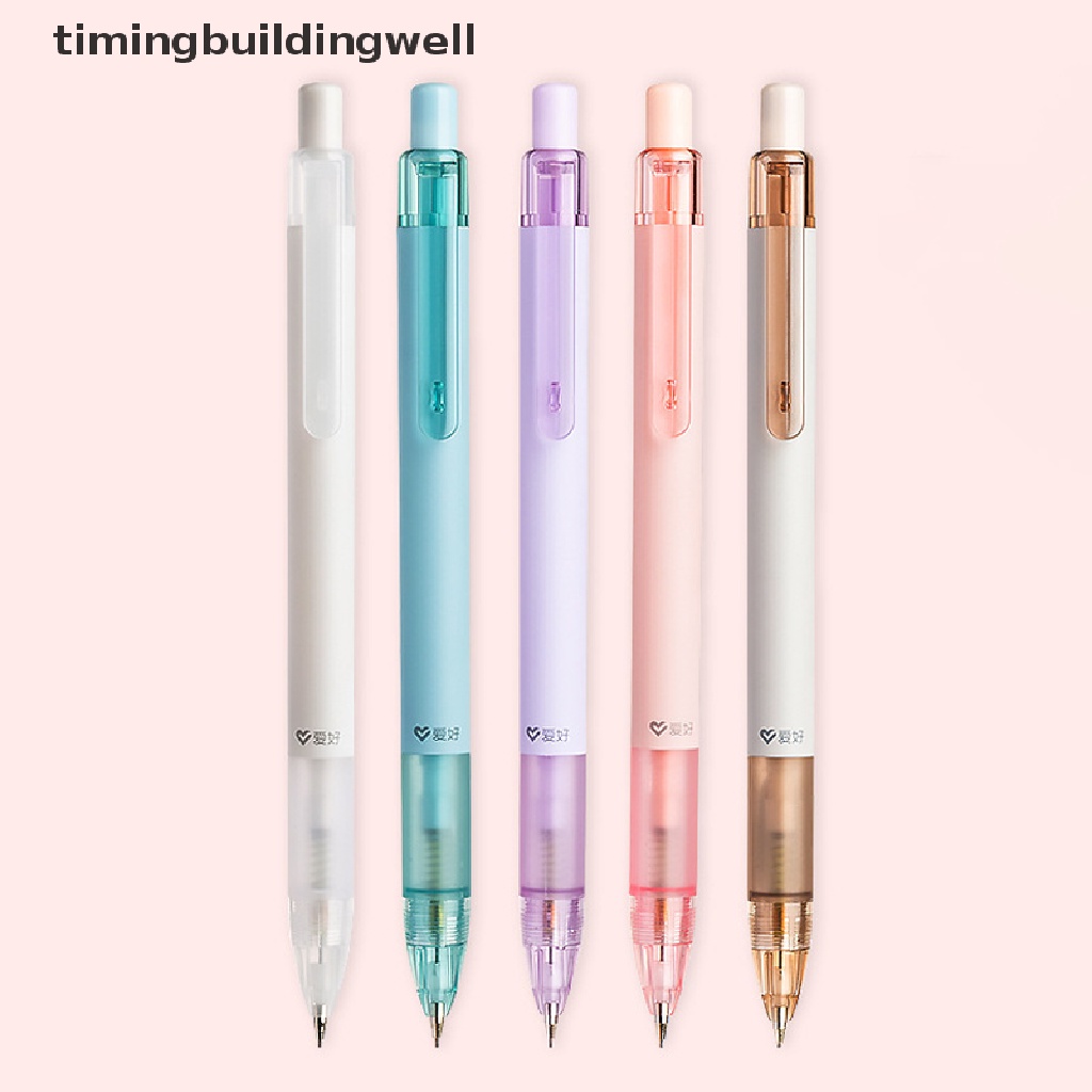 Twvn Bút Chì Bấm Tự Động Màu Trơn Dễ Thương Cho Học Sinh / Văn Phòng