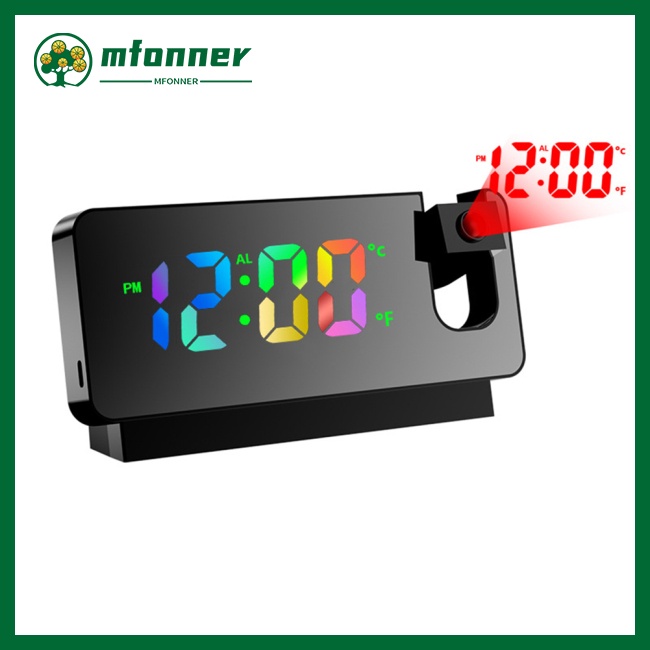 Đồng Hồ Báo Thức Điện Tử Màn Hình Lớn 180xc2xb0 Có Đèn Led Dạ Quang Chuyên Dùng
