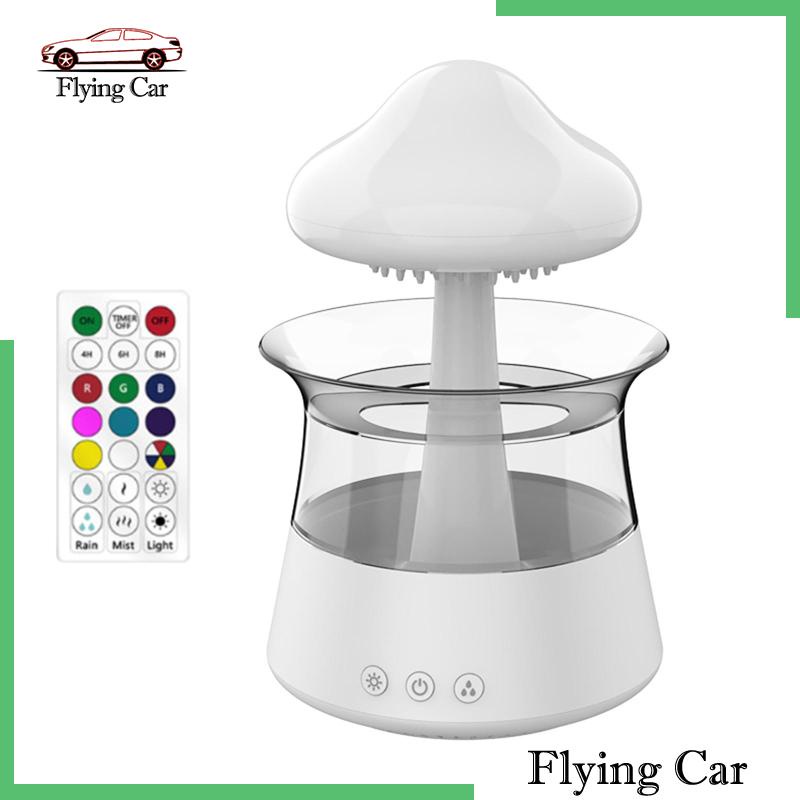 Máy Khuếch Tán Tinh Dầu Hình Giọt Nước Mưa Có Hẹn Giờ USB 300ml Lzdjfmy2