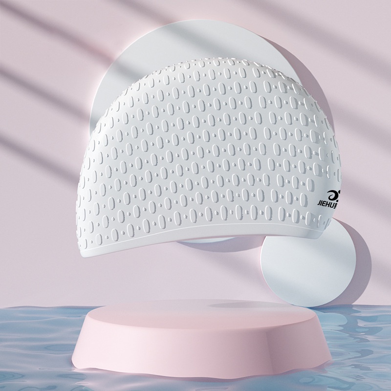 Mũ Bơi Silicon Chống Thấm Nước Thoải Mái Thời Trang Cho Người Lớn