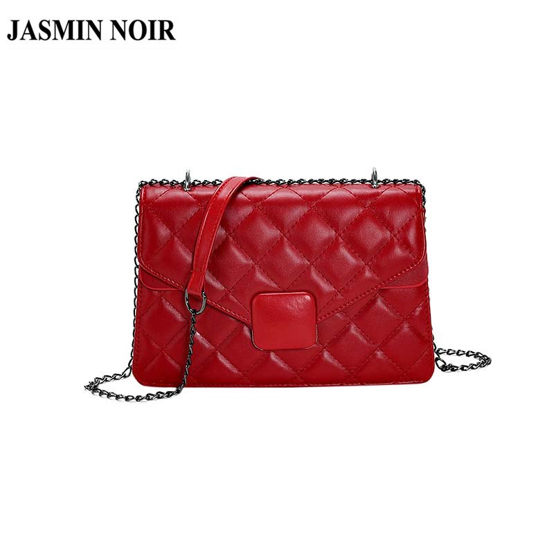 Túi Đeo JASMIN NOIR Chéo Da PU Đính Kim Cương Thời Trang Cho Nữ