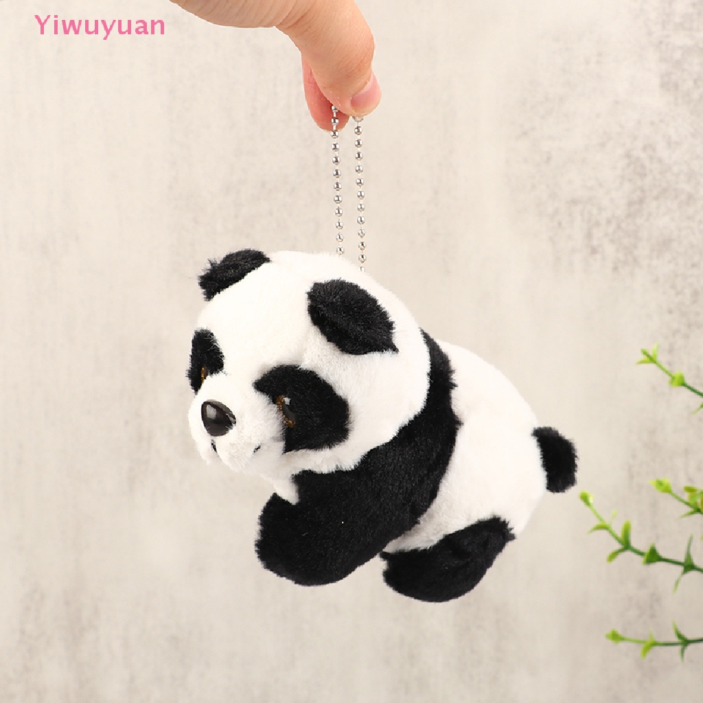 Móc Khóa Gấu Trúc Nhồi Bông 10cm Mới