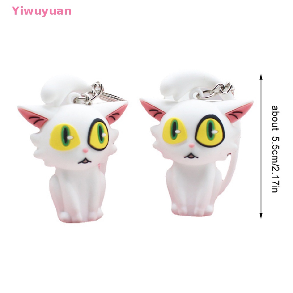 Vòng cổ / Móc Khóa Mặt Hình Mèo Hoạt Hình Anime Mẫu Mới 2023 Dành Cho Nữ