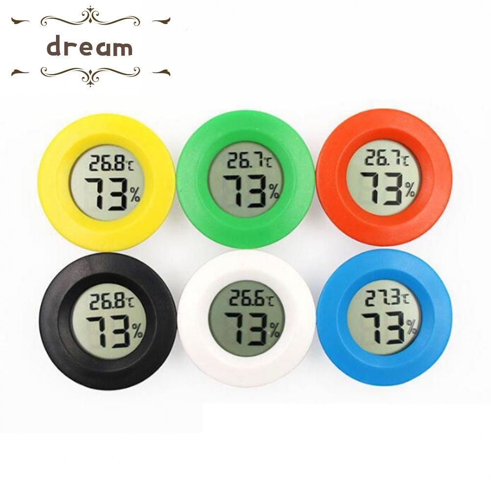【DREAMLIFE】Thermometer Hygrometer Detector Display Electronic Meter Mini LCD Digital