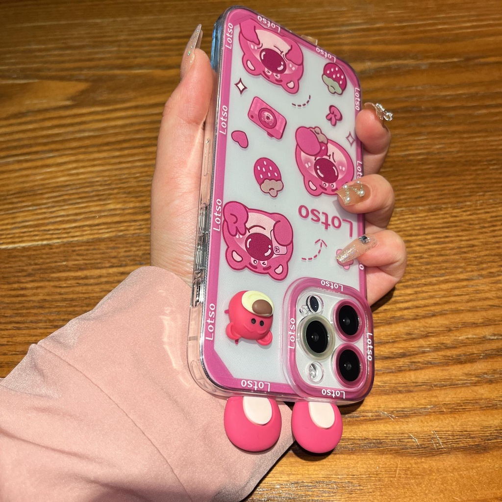 Ốp Điện Thoại TPU Silicon Mềm Trong Suốt In Hình Toy Story 3D Cho iPhone 14 Pro Max 13 12 11 XR X / Xs 7 8 Plus