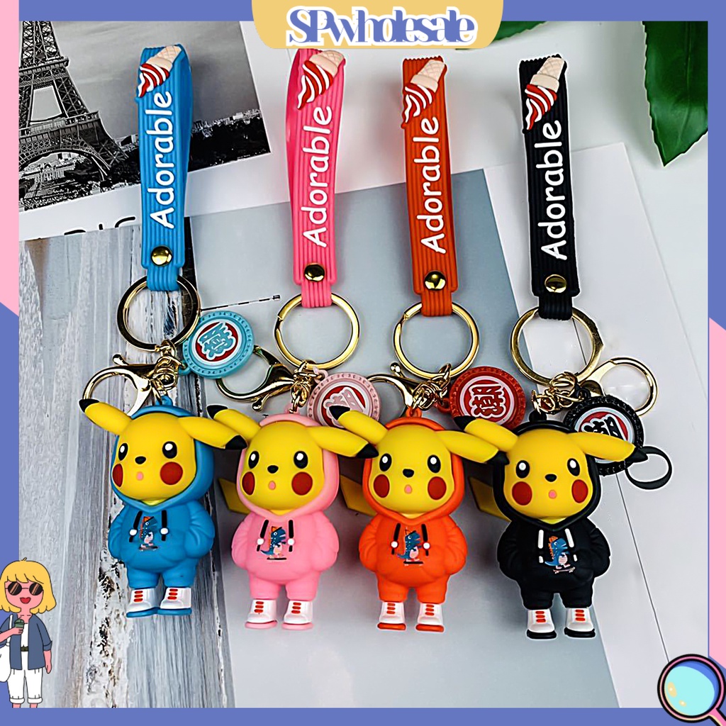 <SPwholesale> Giá Đỡ Chìa Khóa / Túi Xách / Móc Khóa Hình Nhân Vật Hoạt Hình Pokemon