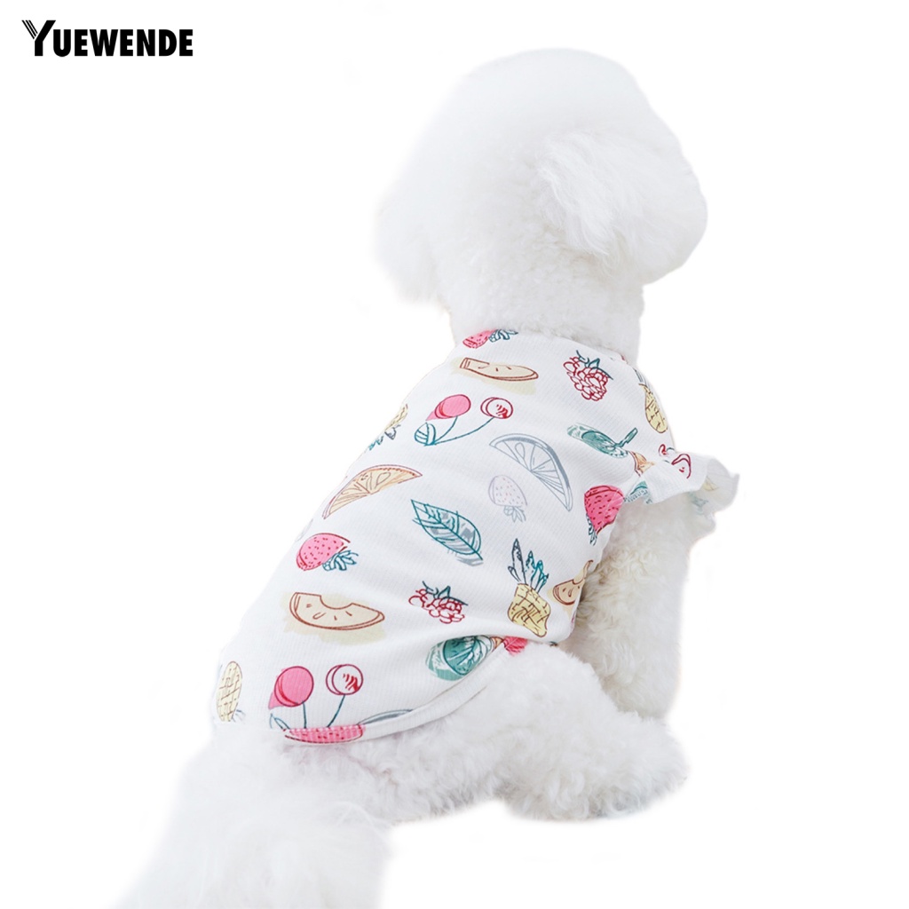 Yue.z Áo Thun Mùa Xuân Hè Cỡ Nhỏ / Vừa / Nhỏ Có Thể Giặt Rửa Cho Thú Cưng