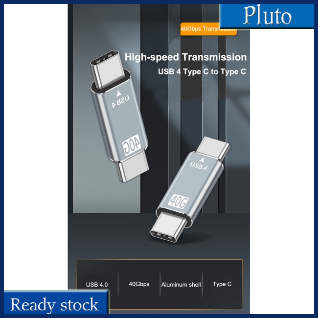 Mới Usb 4.0 40Gbps Truyền Dữ Liệu Tốc Độ Cao + Bộ Chuyển Đổi Sạc