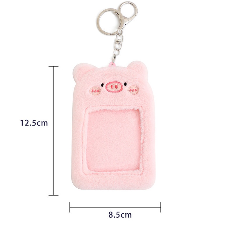 Túi Đựng Thẻ Xe Buýt Kiểu Hoạt Hình Nhồi Bông Dễ Thương