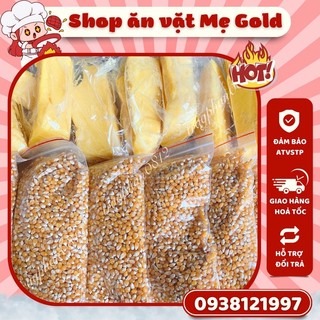 Ngô Mỹ làm bắp rang bơ - nguyên liệu bắp nổ