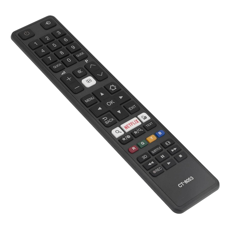 1 Điều Khiển Từ Xa CT-8053 Thay Thế Cho Toshiba 4K Netflix TV 48U7653DB 55U7653DB 40U7653DB U76 Series 49U6763DG 55U8660EV 65X9763DB