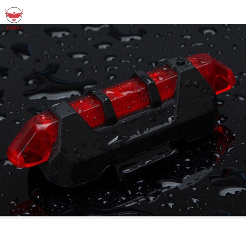 Đèn LED Cảnh Báo 3 Chế Độ Kèm Sạc USB Với 3 Chế Độ Tiện Dụng Cho Xe Đạp