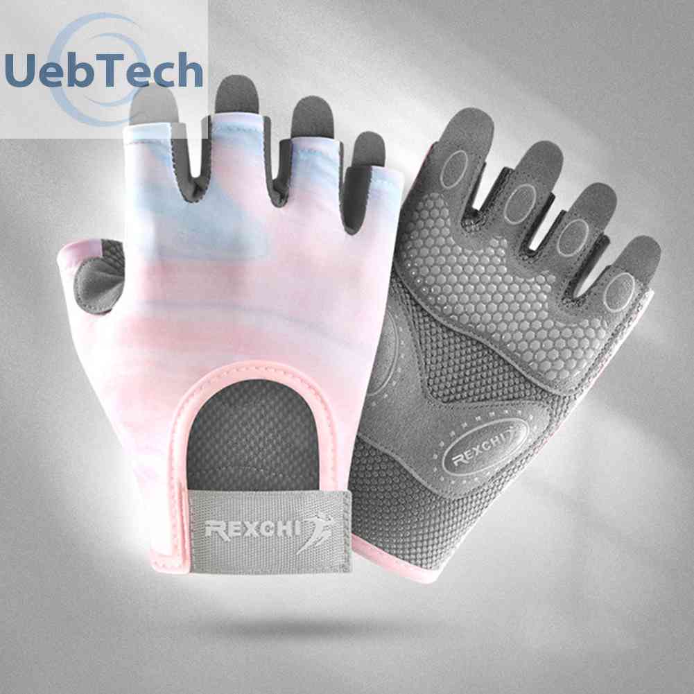 Găng Tay Thể Thao Hở Ngón Mềm Mại Chống Trượt Tiện Dụng