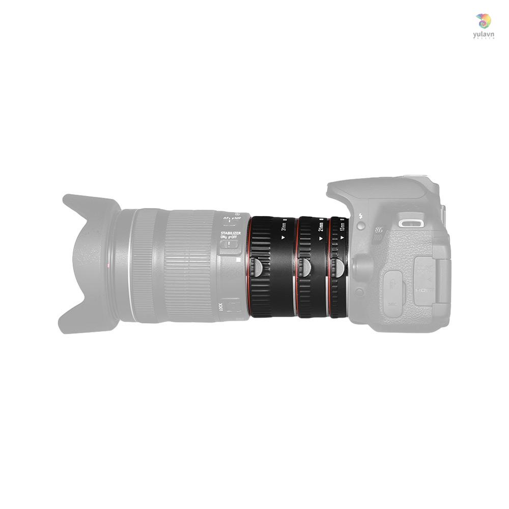 ANDOER Bộ Ống Mở Rộng 3 Mảnh 13mm + 21mm + 31mm Cho Máy Ảnh EOS / SLR / EF / EF-S Le / 35mm SLR